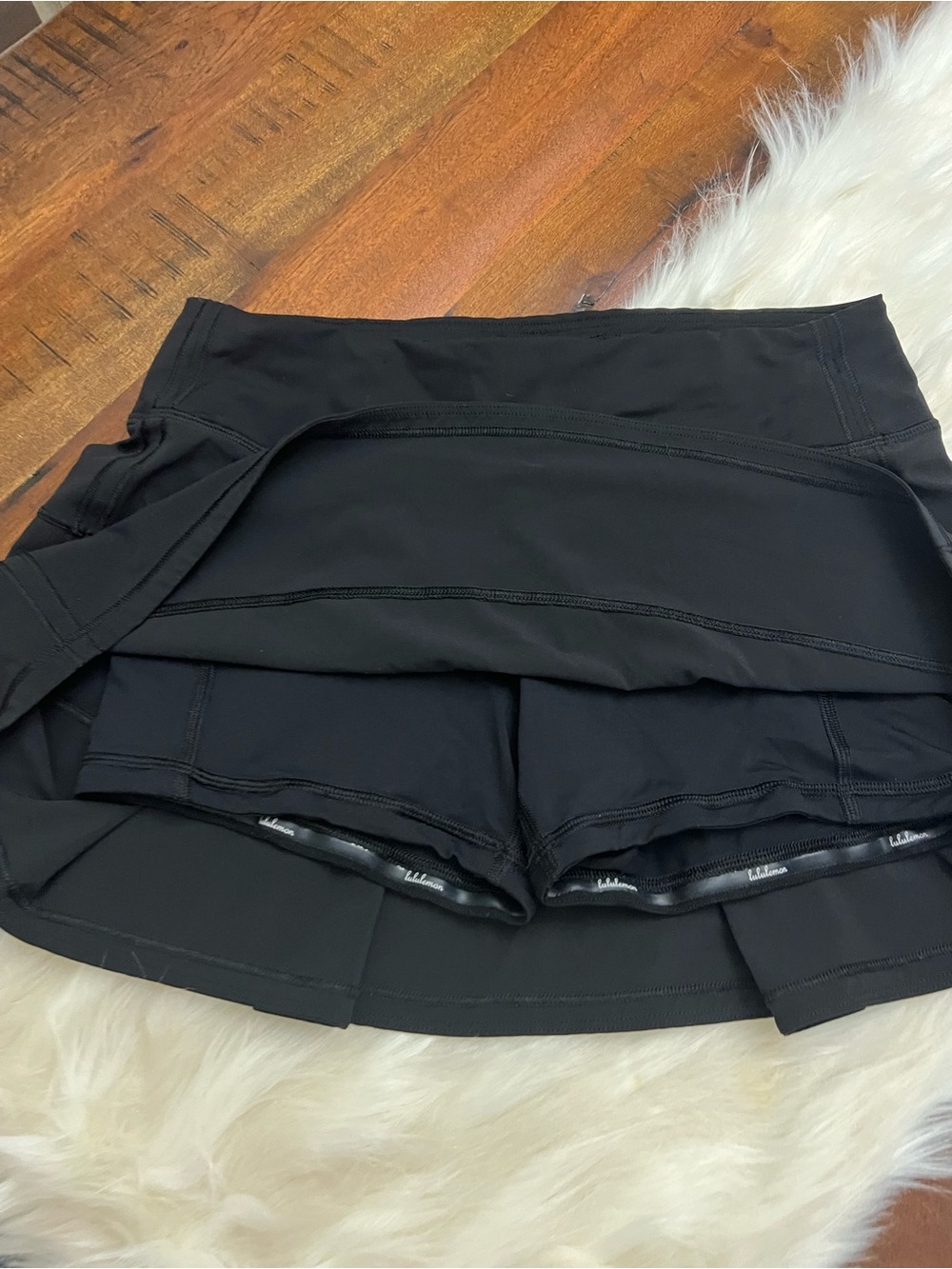Lululemon Pace Rival Skirt Black Size 4 - Picture 5 of 5